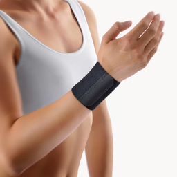 BORT Handgelenkbandage mit Klettverschluss schwarz